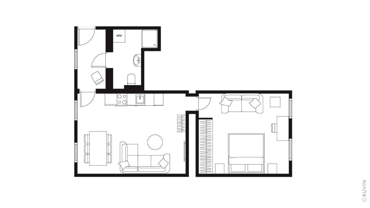 Ferienwohnung ⍟Luxurious And Bright⍟ 5 Min Walk To City Center Wien Exterior foto